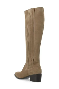 Biacarol Chelsea Knee High Boot Oily Suede Sand
