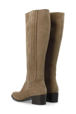 Biacarol Chelsea Knee High Boot Oily Suede Sand
