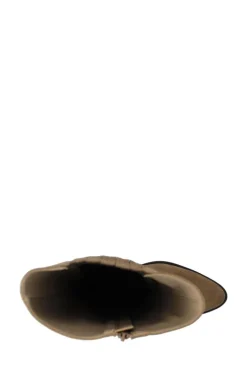 Biacarol Chelsea Knee High Boot Oily Suede Sand