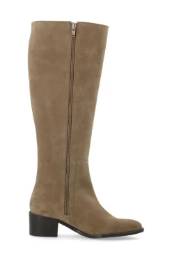 Biacarol Chelsea Knee High Boot Oily Suede Sand