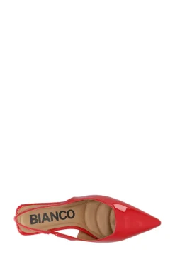 Biamaralyn Slingback Patent Red