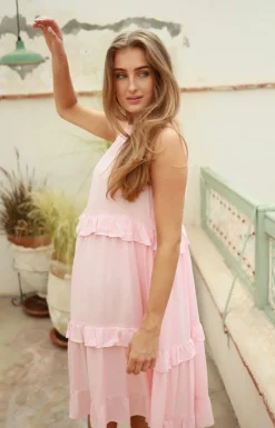 Bianca Short Dress Mini Magnolia