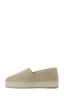 Biasunny Espadrilles Flatform Slipper Suede Sand
