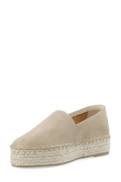 Biasunny Espadrilles Flatform Slipper Suede Sand