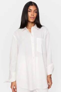 Bibi Crepe Shirt White
