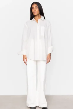 Bibi Crepe Shirt White