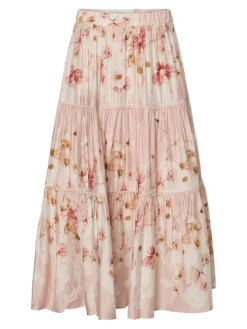 Billa Hw Ankle Skirt Chintz Rose Billa Aop