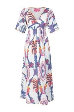 Blue Bird Long Dress Rosa