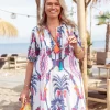 Blue Birds Short Dress