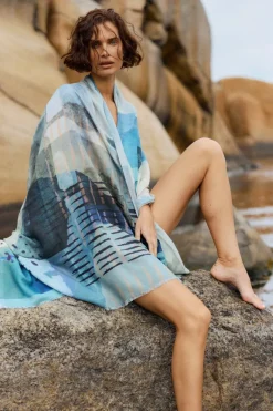 Blue Valley Scarf Multi