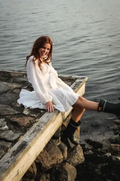 Bon Weekend Dress White
