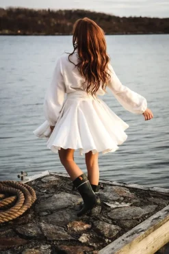 Bon Weekend Dress White