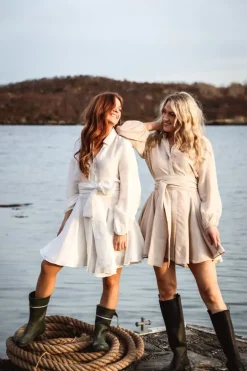 Bon Weekend Dress White