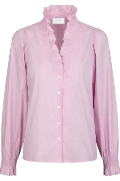 Brielle Stripe Shirt Light Pink