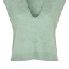 Camryn Knit Vest Slate Green