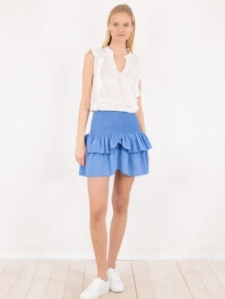 Carin R Skirt Blue