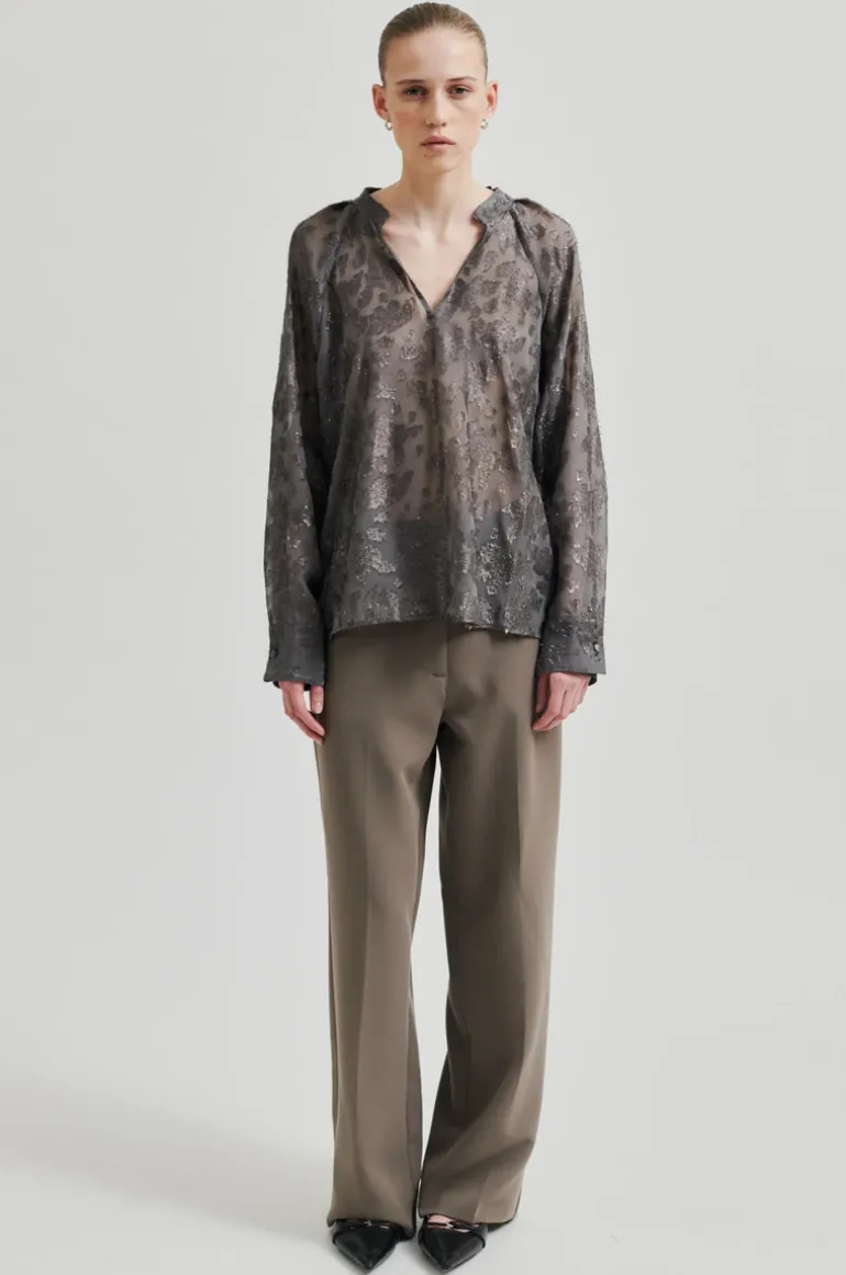 Carisa Blouse Iron Gate