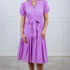 Carla Dress Mauve