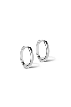 Classic 10 Mm Earrings Silver