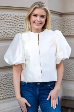 Cleo Blouse Ivory