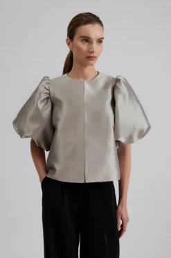 Cleo Blouse Steel Grey