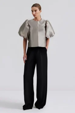 Cleo Blouse Steel Grey