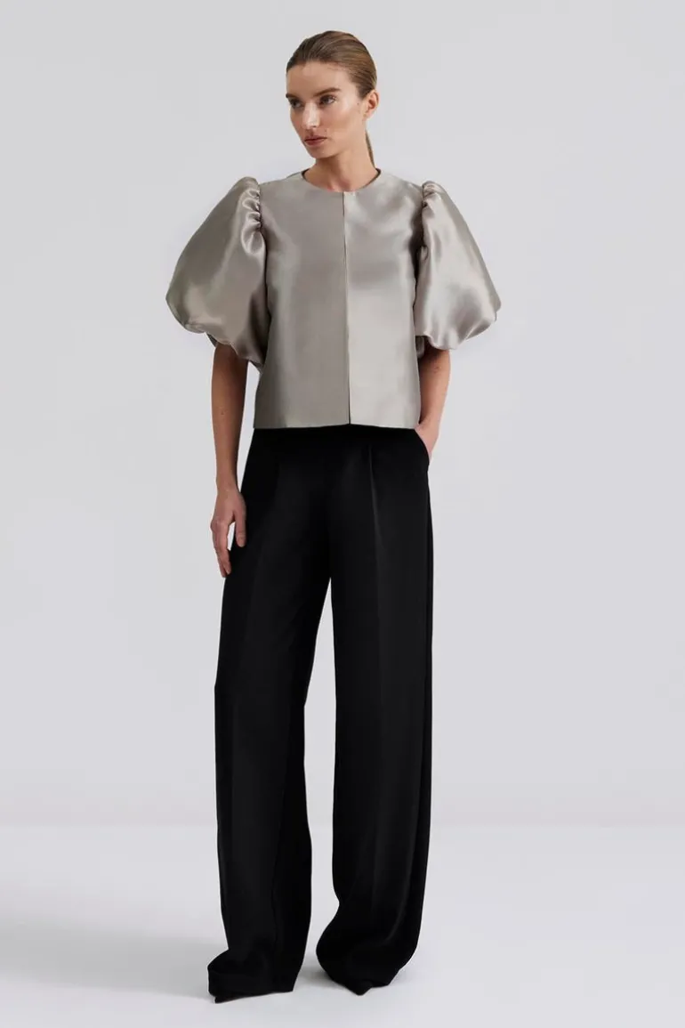 Cleo Blouse Steel Grey