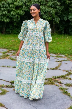 Cotton Slub Relaxed Dress Anemone Fields