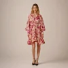 Cupro Mini Dress Rose Bed