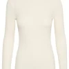Dagnaiw Rollneck Ls Whisper White