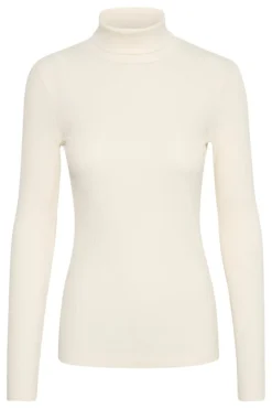 Dagnaiw Rollneck Ls Whisper White