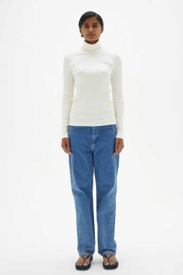 Dagnaiw Rollneck Ls Whisper White