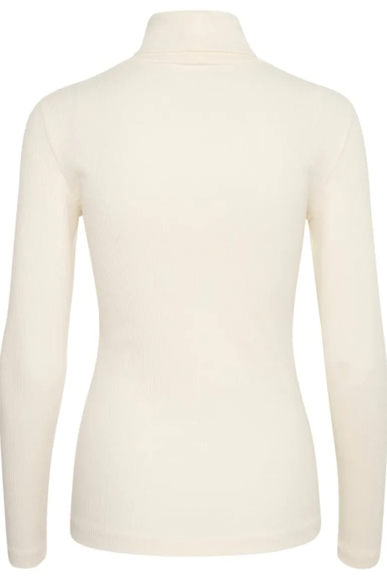 Dagnaiw Rollneck Ls Whisper White