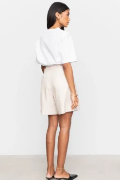 Daria Shorts Light Sand Melange