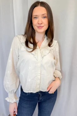 Degas Blouse Ivory