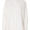Dina-Sanni Ls Shirt Bright White