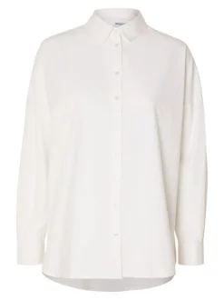 Dina-Sanni Ls Shirt Bright White