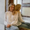 Ebba S Voile Blouse White