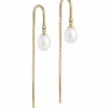 Eleanor Pearl Earrings Pearl