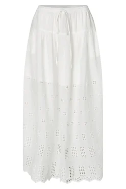 Elenore Skirt White Alyssum