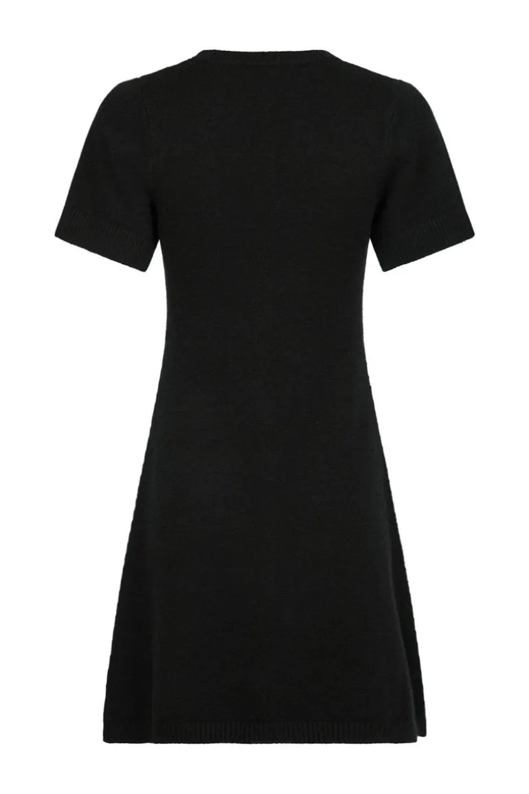 Elise Knit Dress Black