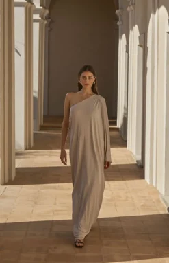 Elora Dress Lt Grey
