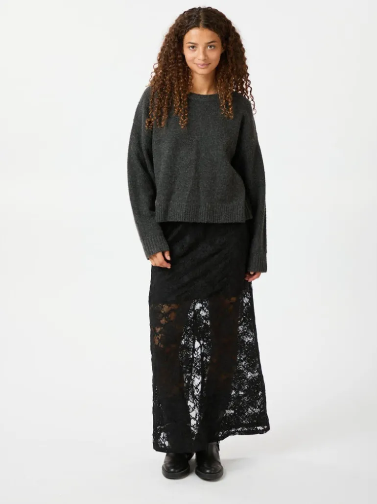 Emmie Lace Skirt Black