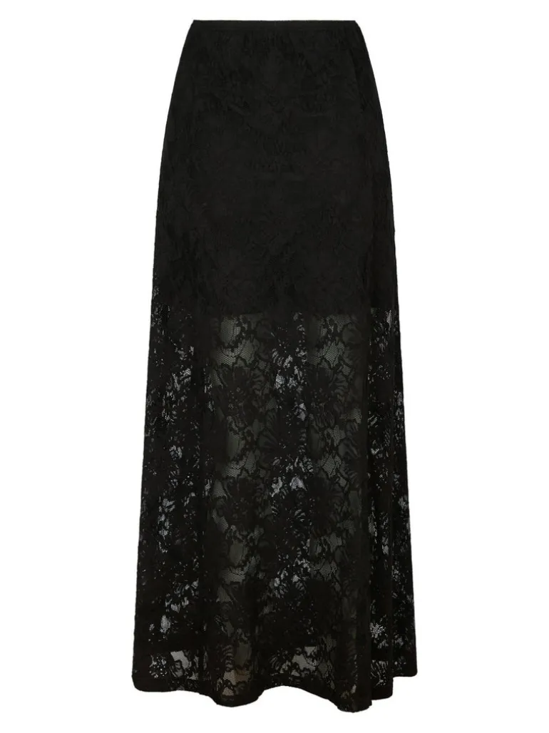 Emmie Lace Skirt Black