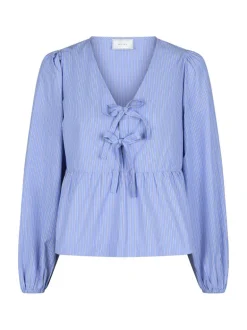 Esmée Stripe Blouse Blue