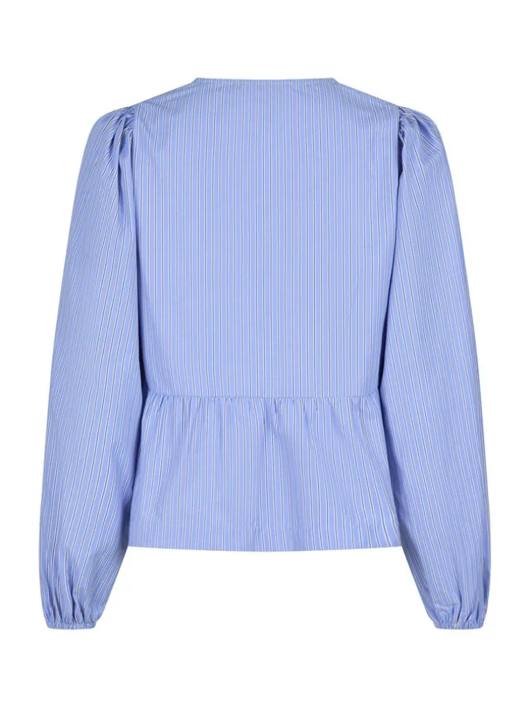 Esmée Stripe Blouse Blue