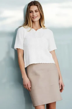 Esmeralda Pullover White