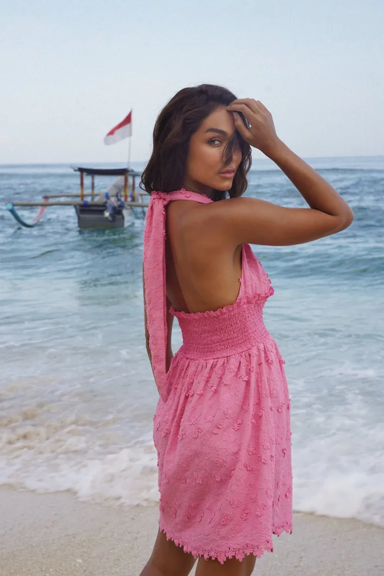 Evelyn Mini Dress Pink
