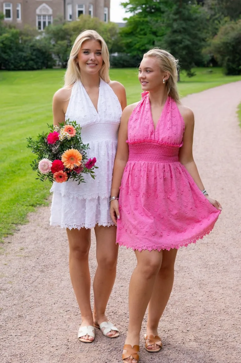 Evelyn Mini Dress Pink