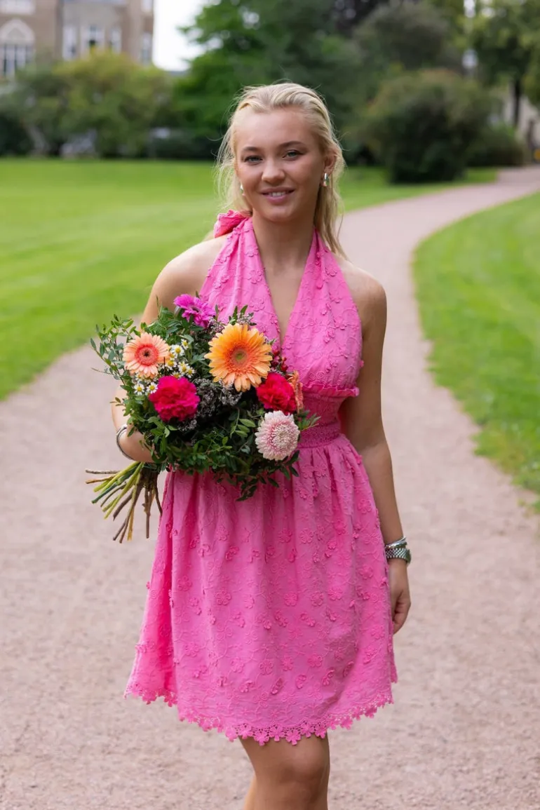 Evelyn Mini Dress Pink